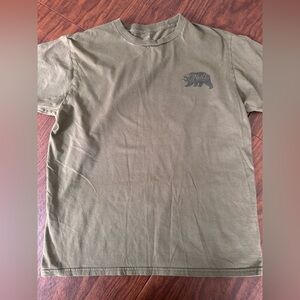 O'Neill Green 100% Cotton Surf Shop Shirt T-Shirt Medium